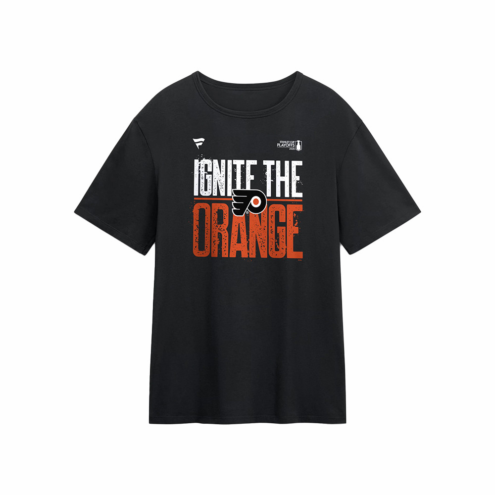 Philadelphia Flyers 2026 Stanley Cup Playoffs Slogan T-Shirt Ignite The Orange Shirt