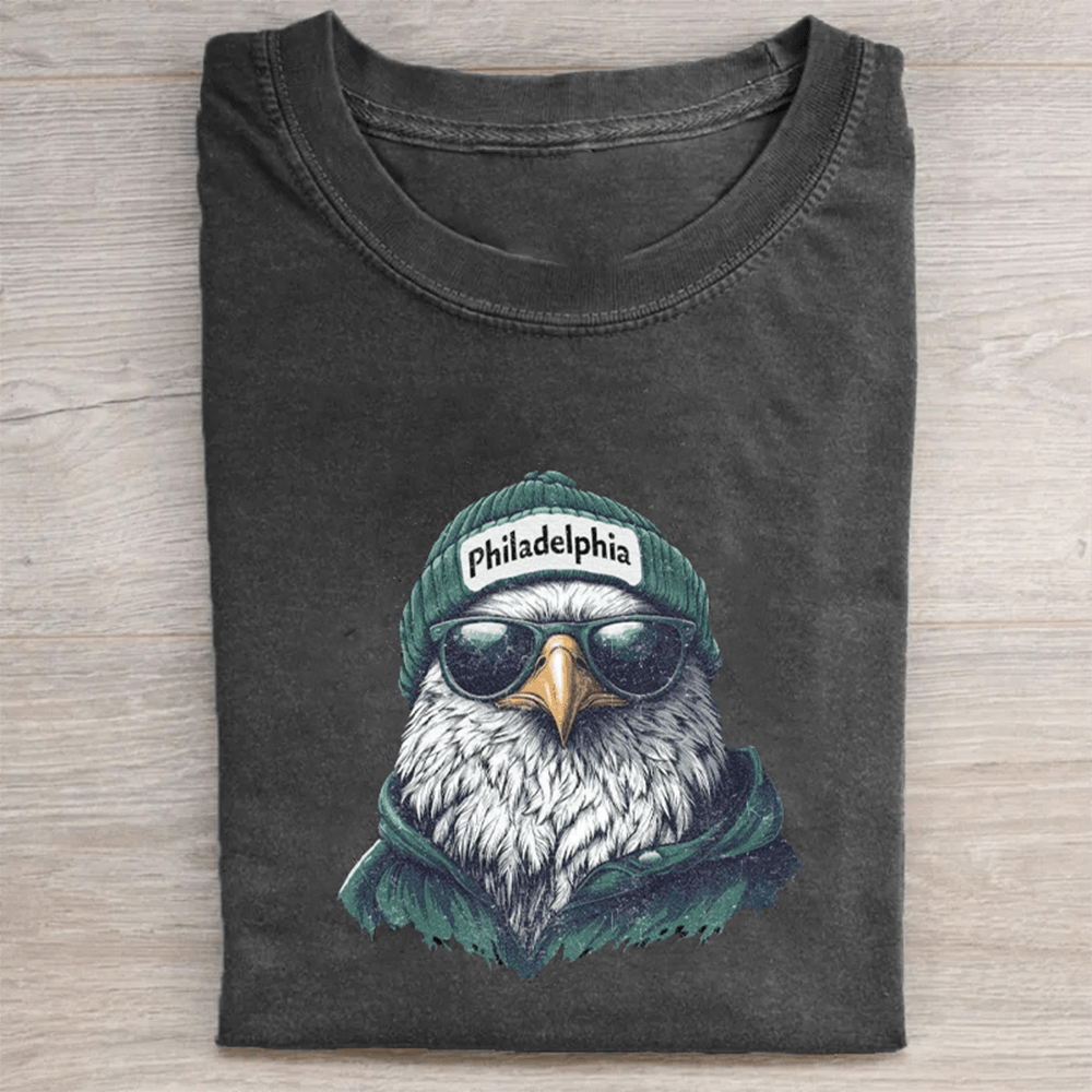 Philadelphia Football Mascot T-Shirt Game Day Apparel Best Gifts For Football Fans