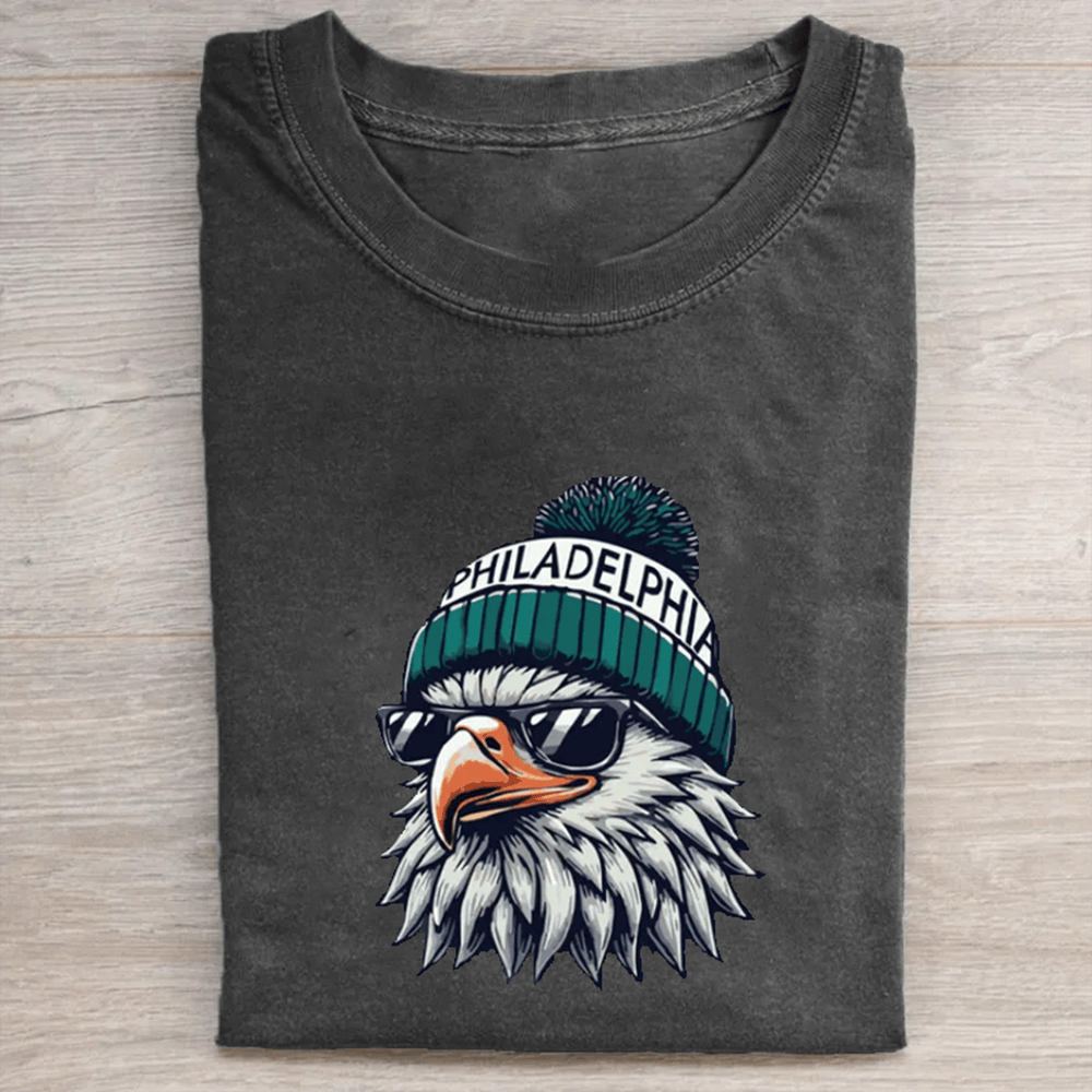 Philadelphia Football Mascot T-Shirt Game Day Clothes Best Gift For A Football Lover