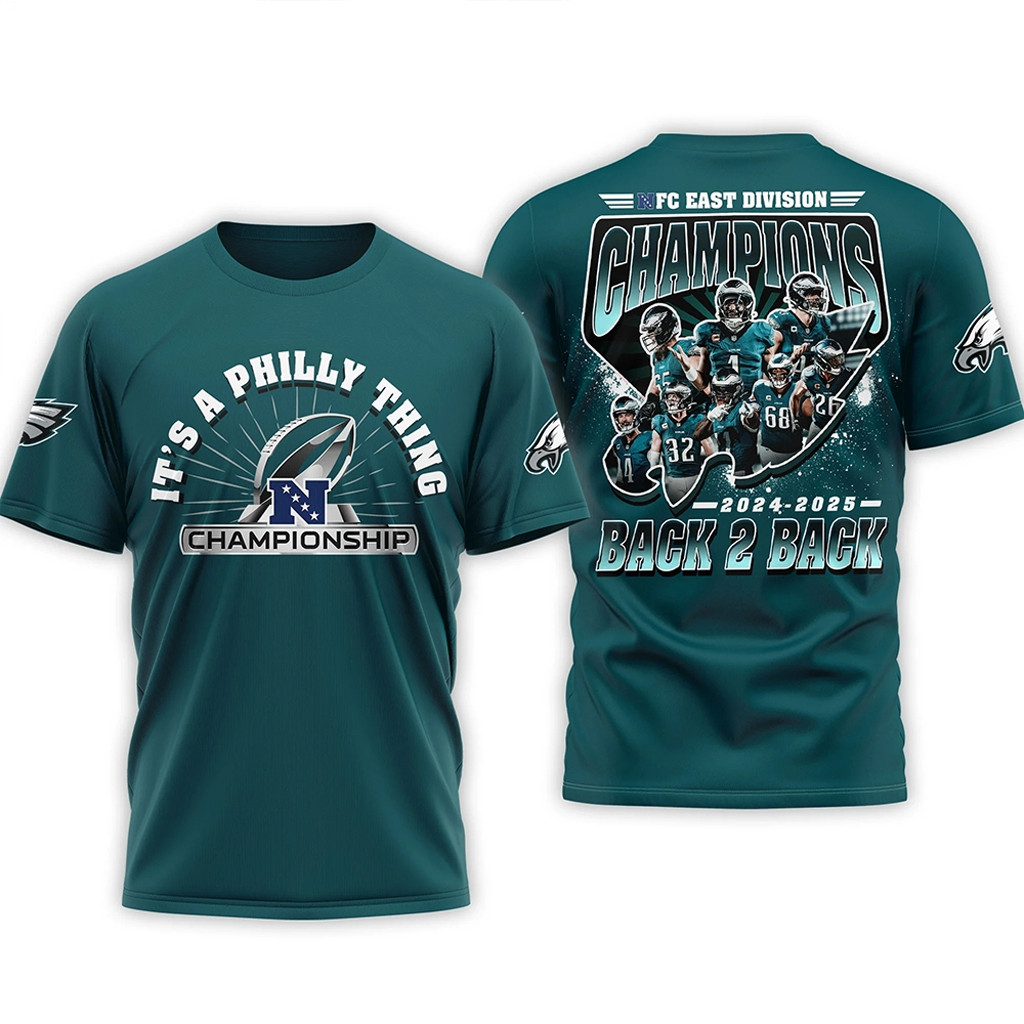 Philadelphia Football NFC East Division Champions 2025 Shirt It's A Philly Thing T-Shirt Gifts
