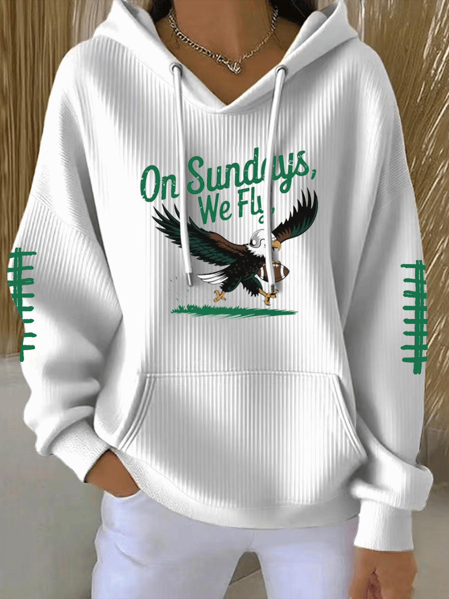 Philadelphia Football On Sundays We Fly Hoodie Game Day Eagles Merch Football Fan Gift Ideas Philadelphia Football On Sundays We Fly Hoodie Game Day Eagles Merch Football Fan Gift Ideas