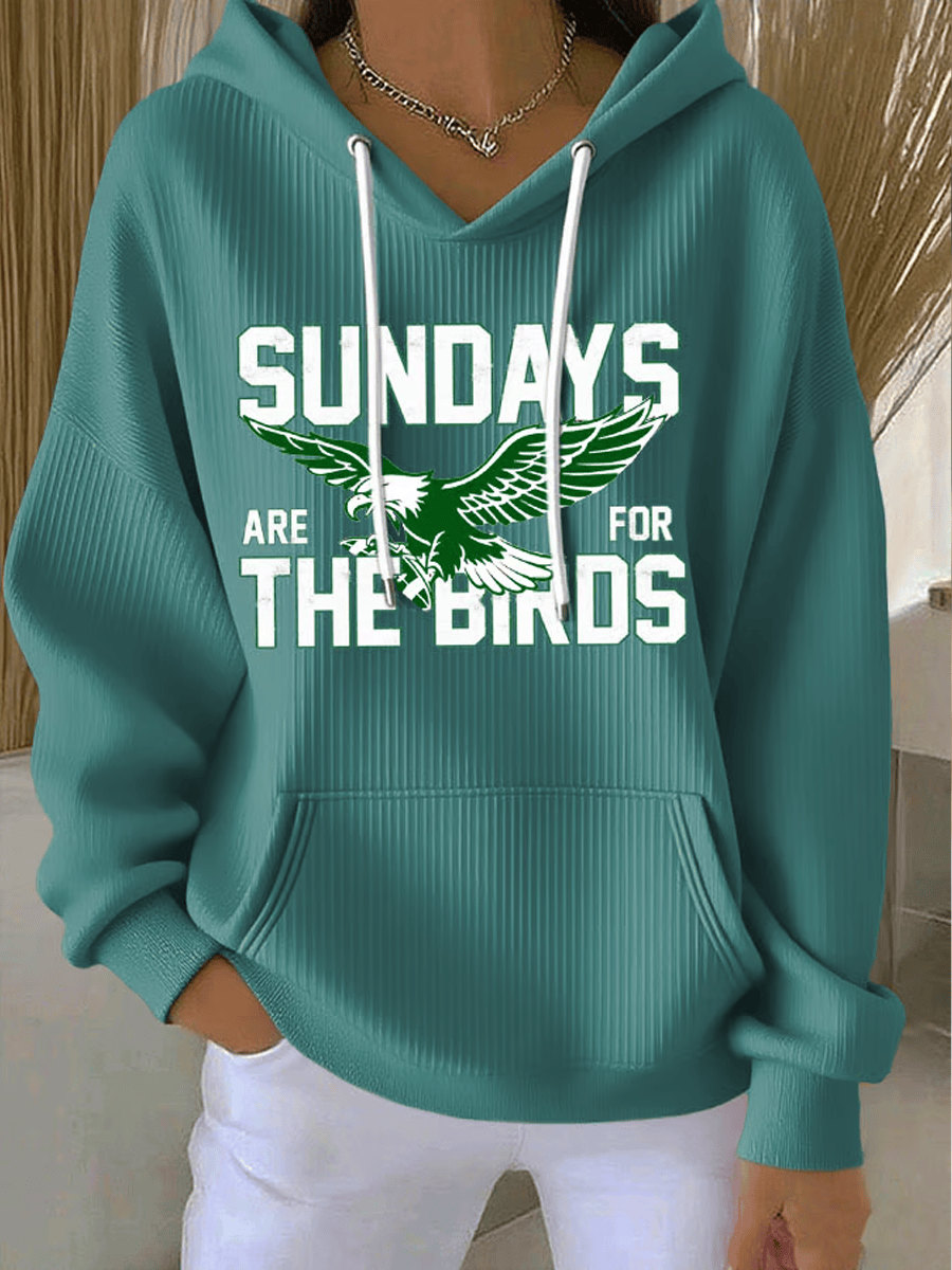 Philadelphia Football Sundays Are For The Birds Hoodie Eagles Merch Presents For Football Fans Philadelphia Football Sundays Are For The Birds Hoodie Eagles Merch Presents For Football Fans