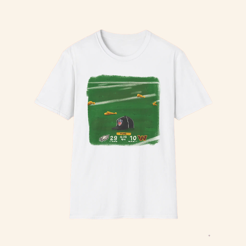 Philadelphia Football Vs Washington Football Hat On The Field Shirt Fan Merch Gifts