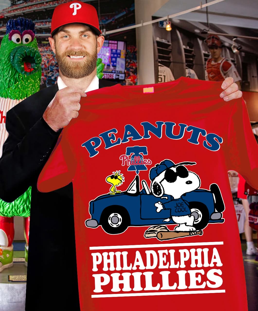 Philadelphia Phillies And Peanuts T-Shirt Gift For Phillies Fans