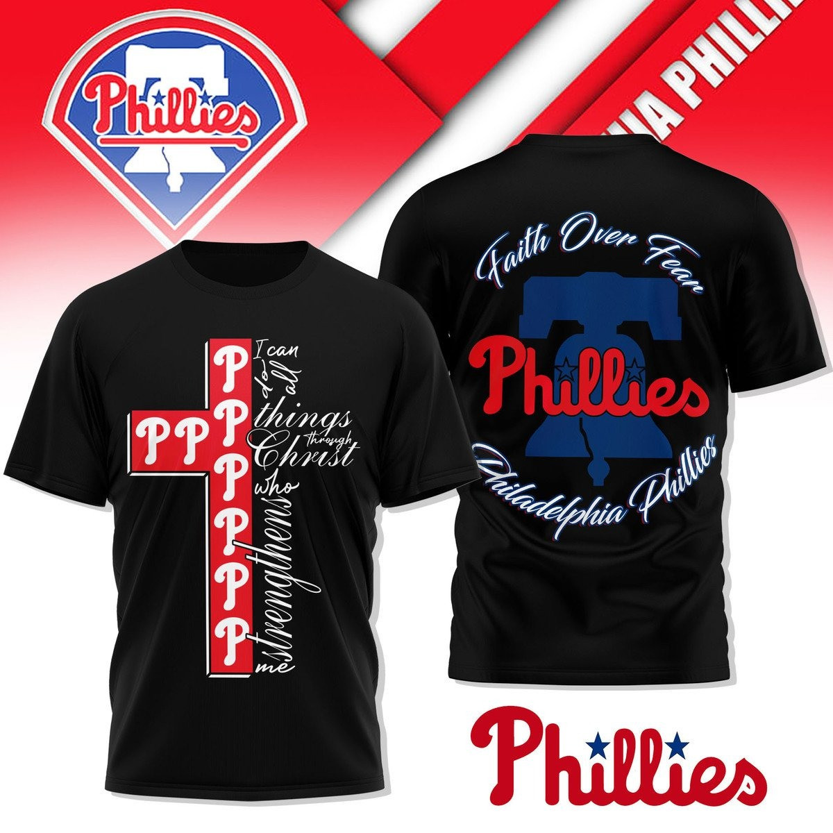 Philadelphia Phillies Faith Over Team Sport Gift For Fan Lovers