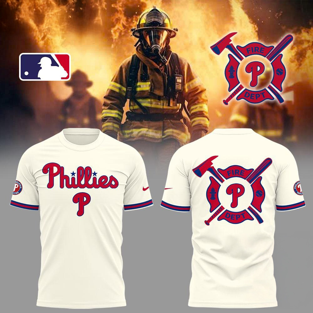 Philadelphia Phillies x Firefighter Appreciation Night Shirt Best Gifts For Basketball Lovers