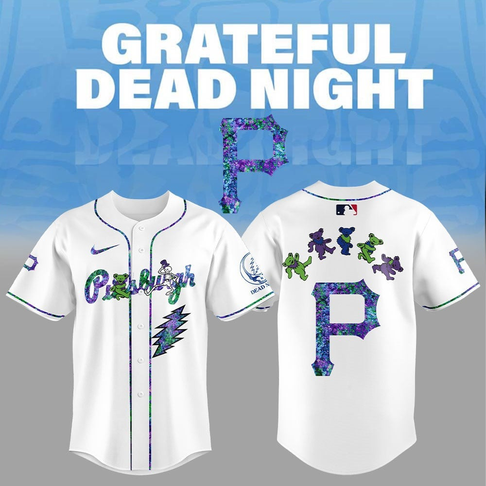 Philadelphia Phillies x Grateful Dead Night Baseball Jersey Shirt Baseball Fans Gifts