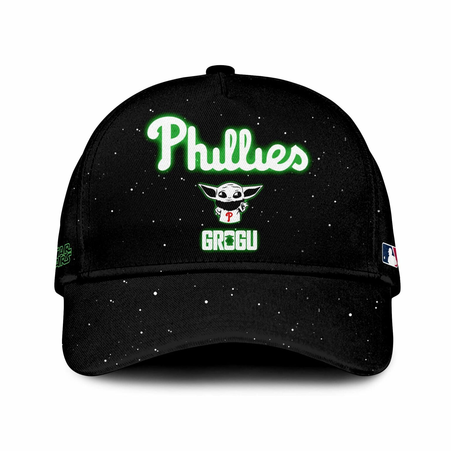 Philadelphia Phillies x Star Wars Grogu Night Hat Baseball Player Gift Ideas