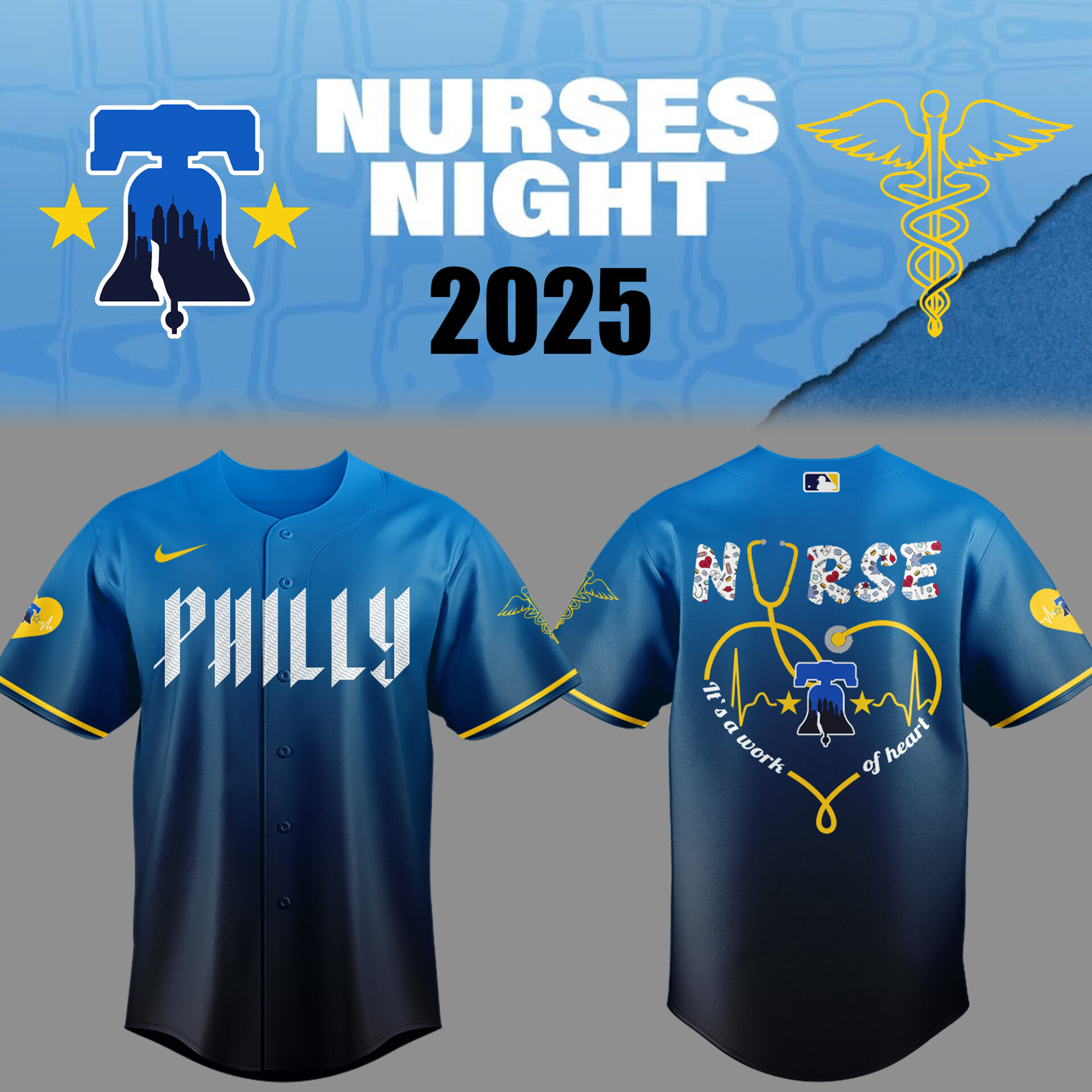 Phillies Baseball Nurses Night Cc Jersey Gifts For Baseball Players Baseball Fan Gifts