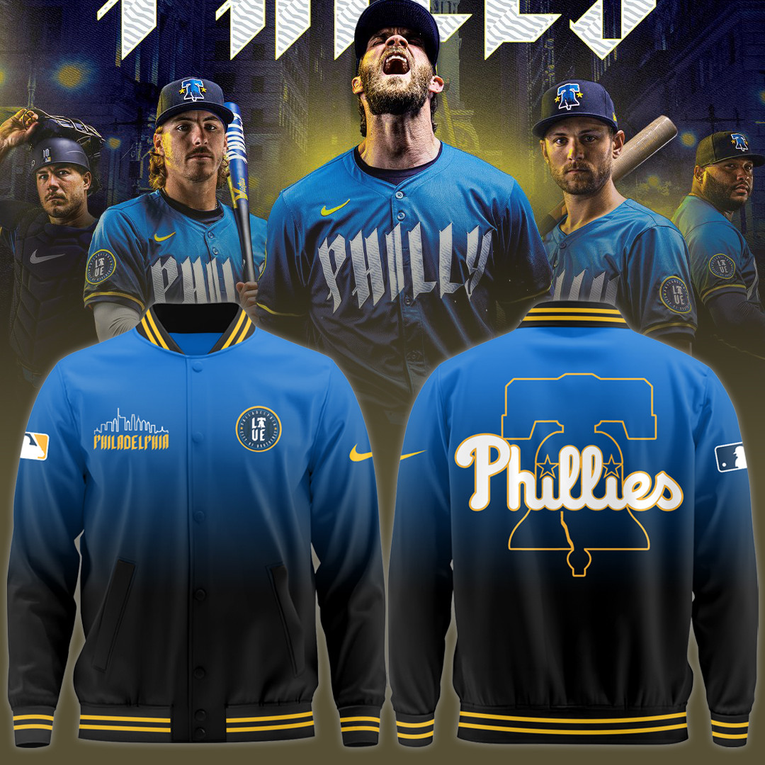 Phillies MLB 2024 Nike City Connect Limited Baseball Jacket Unique Gifts For Baseball Fans