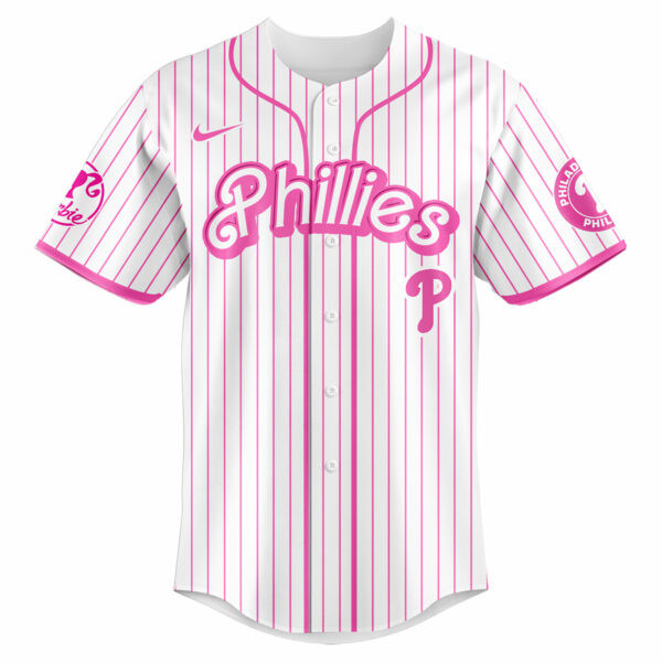 Phillies x Barbie Night Game Jersey Gifts For Baseball Players
