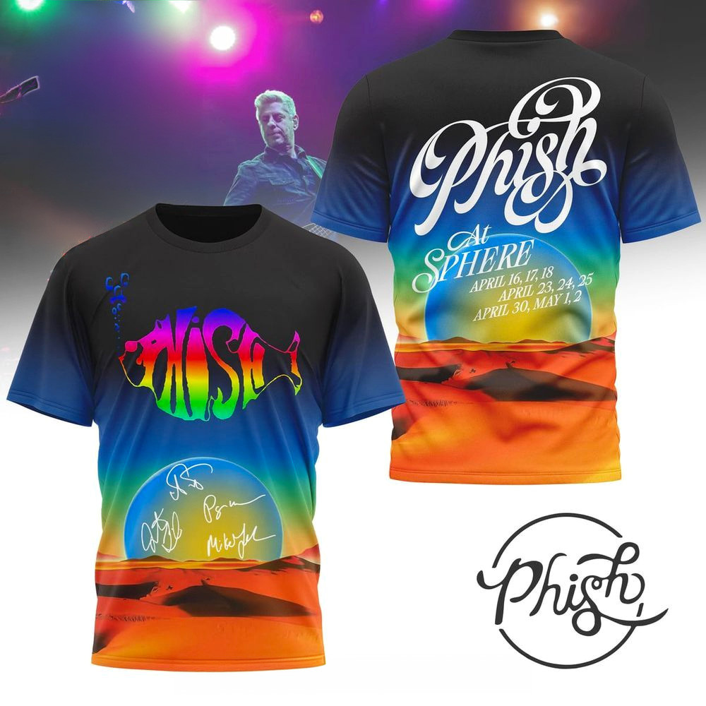 Phish At Sphere T-Shirt Phish Merch Gifts For Rock Band Fans