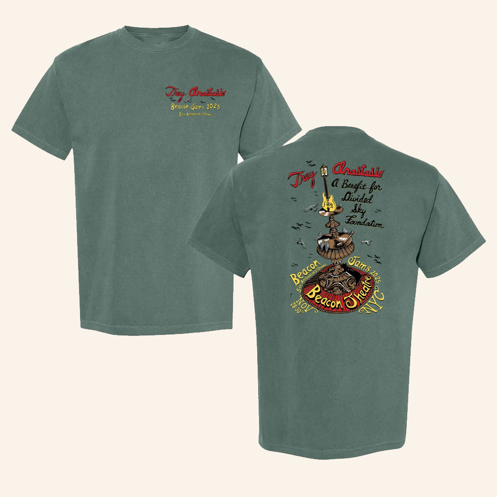 Phish Dry Goods Merch Beacon Jams 2025 Event T-Shirt Christmas Gifts For Him