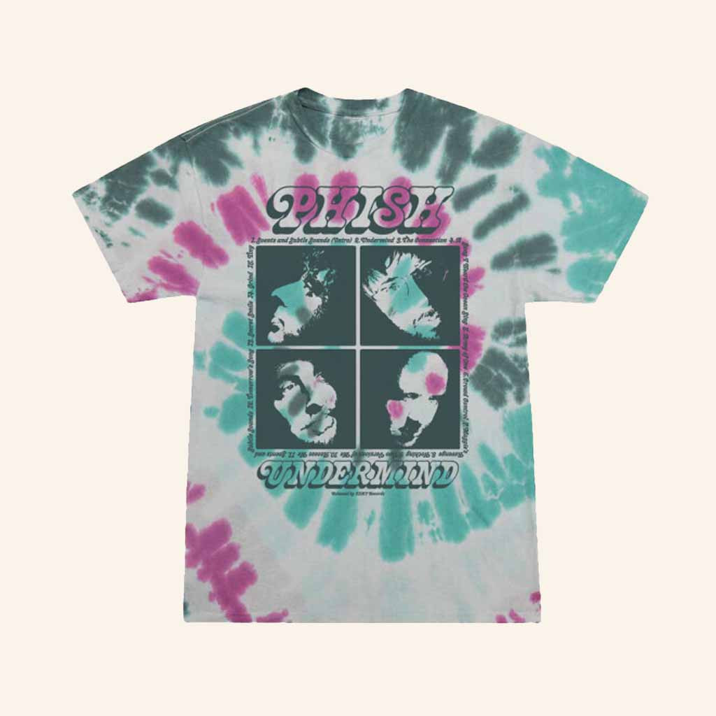 Phish Dry Goods Merch Phish Undermind Tie Dye Shirt Christmas Gifts For Her