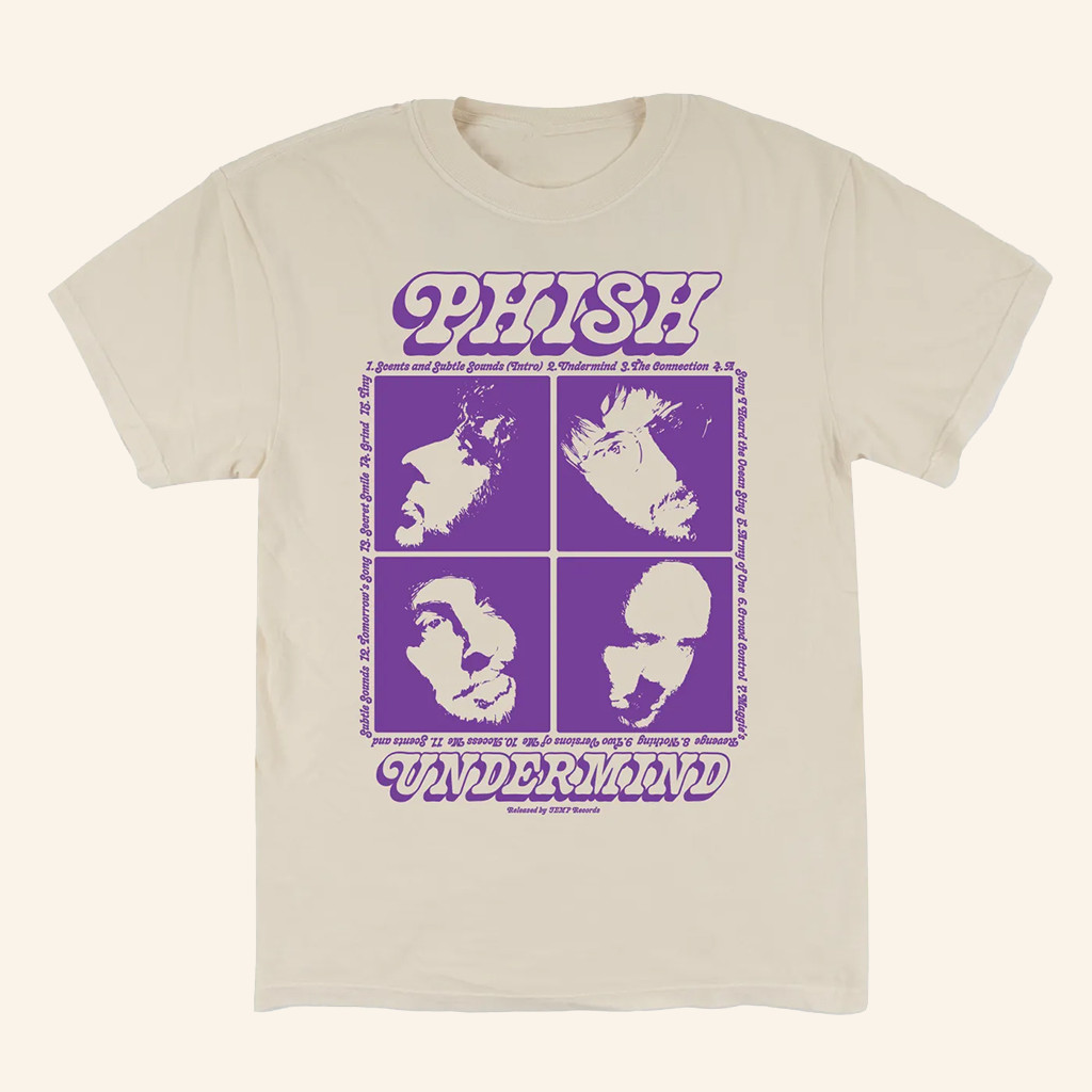 Phish Dry Goods Merch Tomorrow's Song T-Shirt Phish Undermind Shirt Gifts For Music Fans Phish Dry Goods Merch Tomorrow's Song T-Shirt Phish Undermind Shirt Gifts For Music Fans