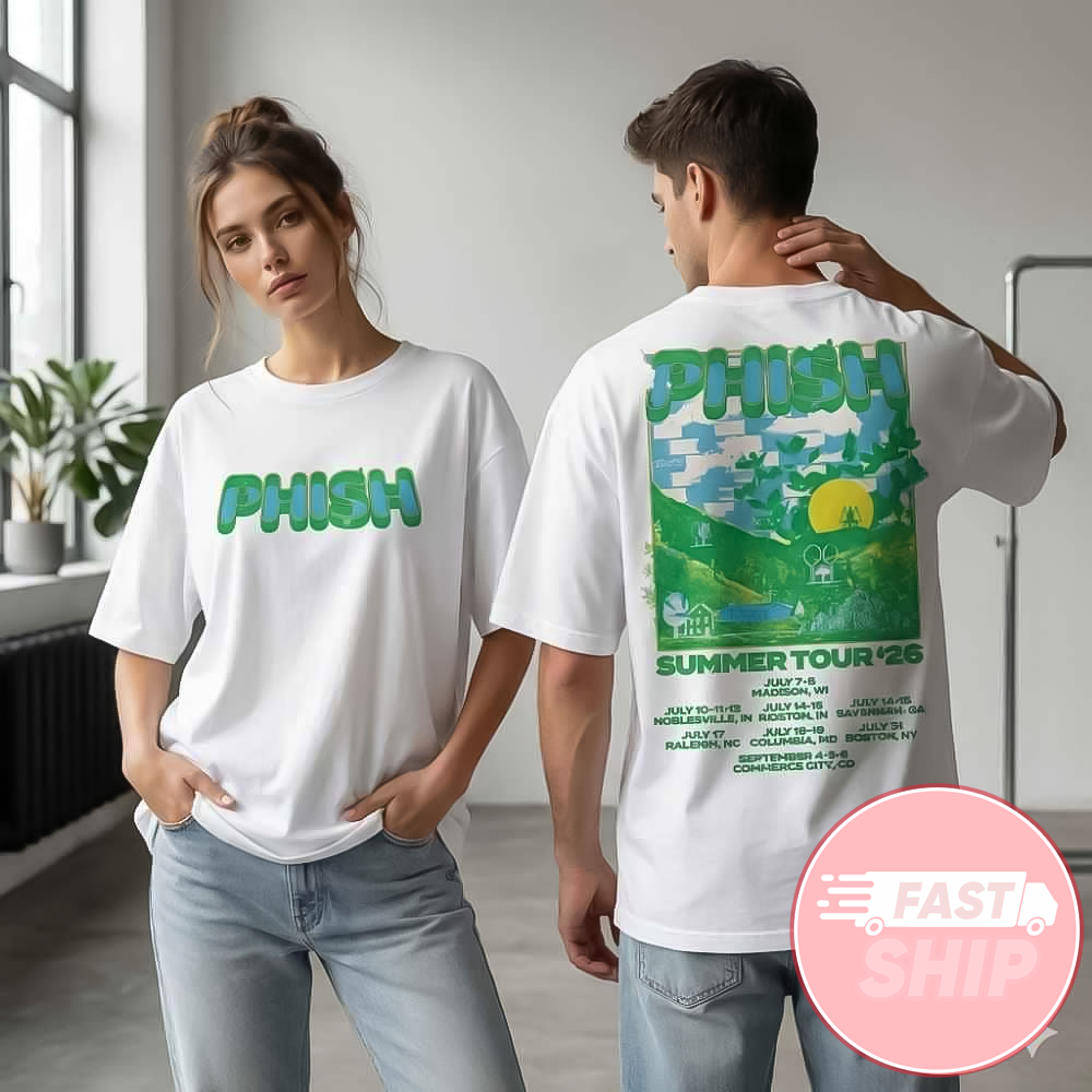 Phish Jam Band Summer Tour 2026 Poster Shirt Phish Jam Merch Gifts For Fans