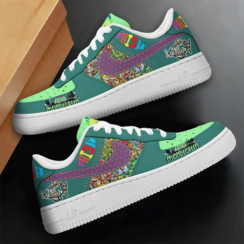 Phish Mondegreen Air Forces Nike Shoes Gifts For Him Her