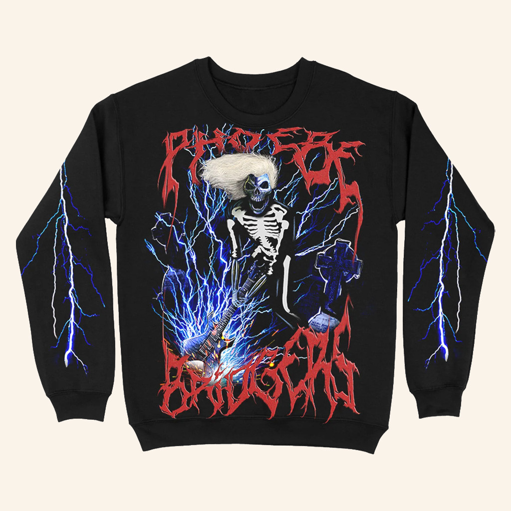 Phoebe Bridgers Merch Guitar Smash Black Long Sleeve Shirt Christmas Gift Ideas For Dad Phoebe Bridgers Merch Guitar Smash Black Long Sleeve Shirt Christmas Gift Ideas For Dad