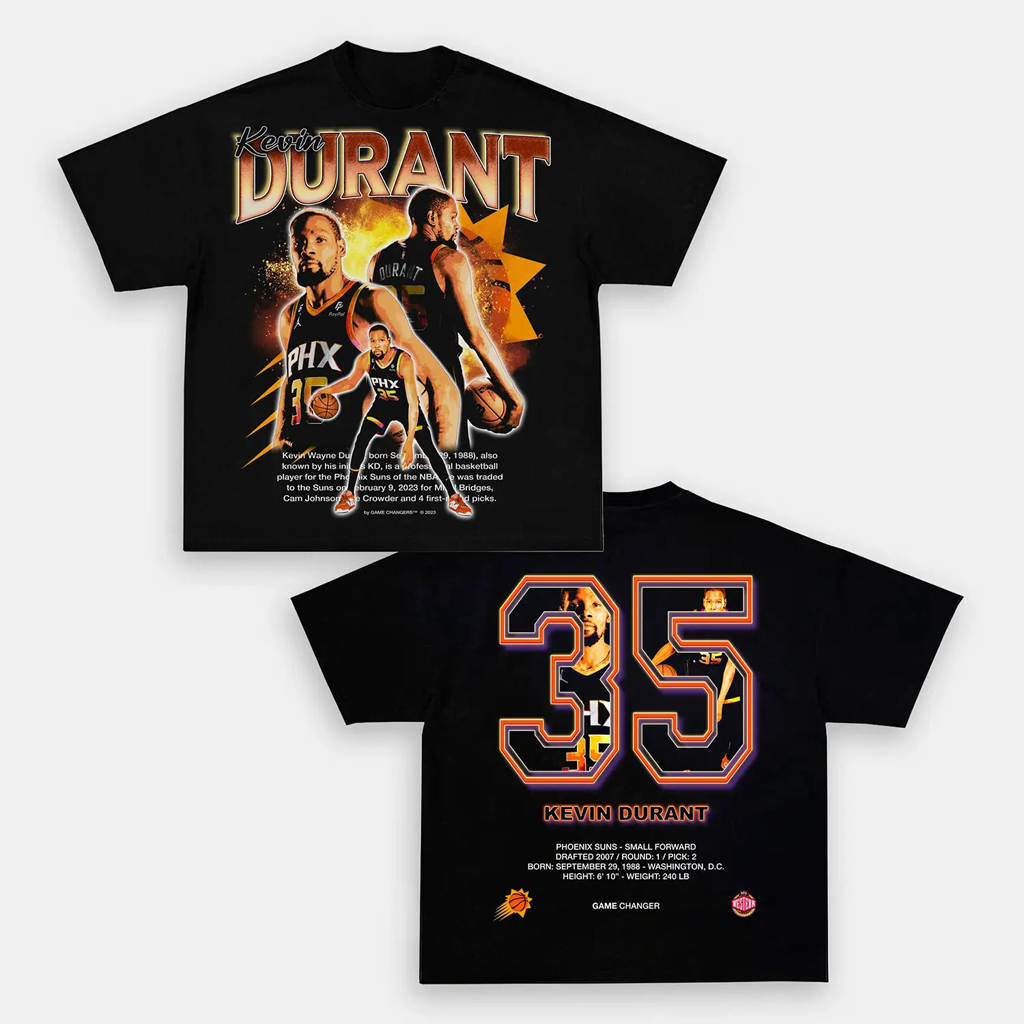 Phoenix Kevin Durant Graphic T-Shirt Best Gifts For Basketball Lovers Phoenix Kevin Durant Graphic T-Shirt Best Gifts For Basketball Lovers