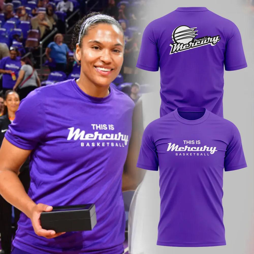 Phoenix Mercury Merch This Is Mercury Basketball Merchandise T-Shirt Best Gifts For Basketball Players Best Gifts For Basketball Players