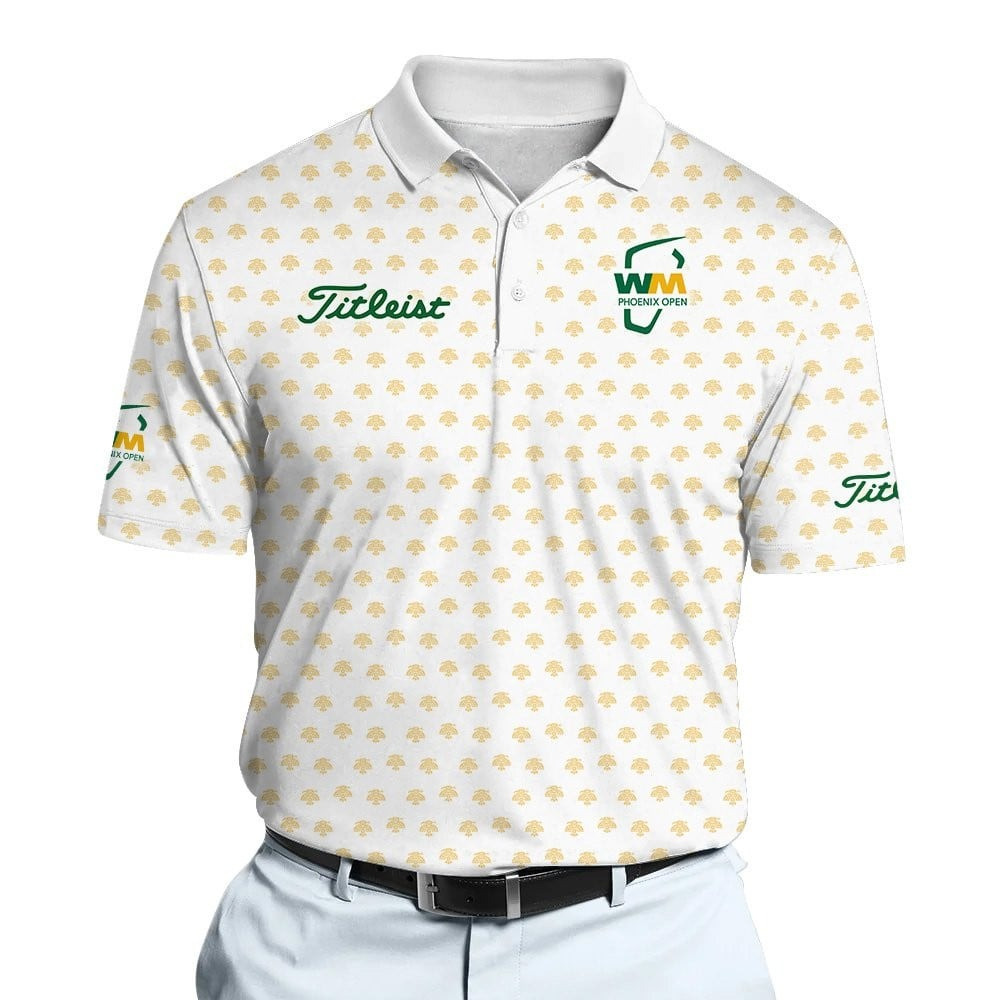 Phoenix Open Trophy Pattern Brands Men Polo Shirt Phoenix Open Merch Golf Gifts For Men