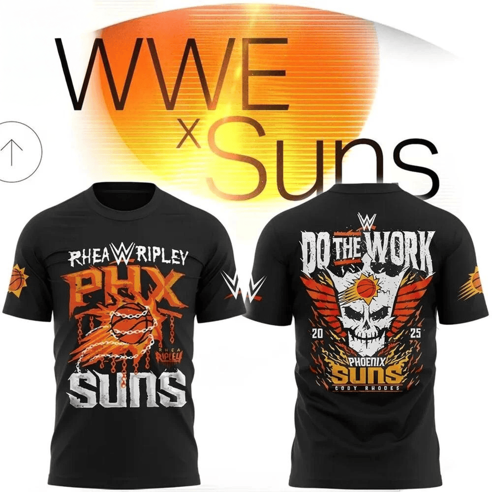 Phoenix Sun x WWE Do The Work 2025 Limited Edition T-Shirt