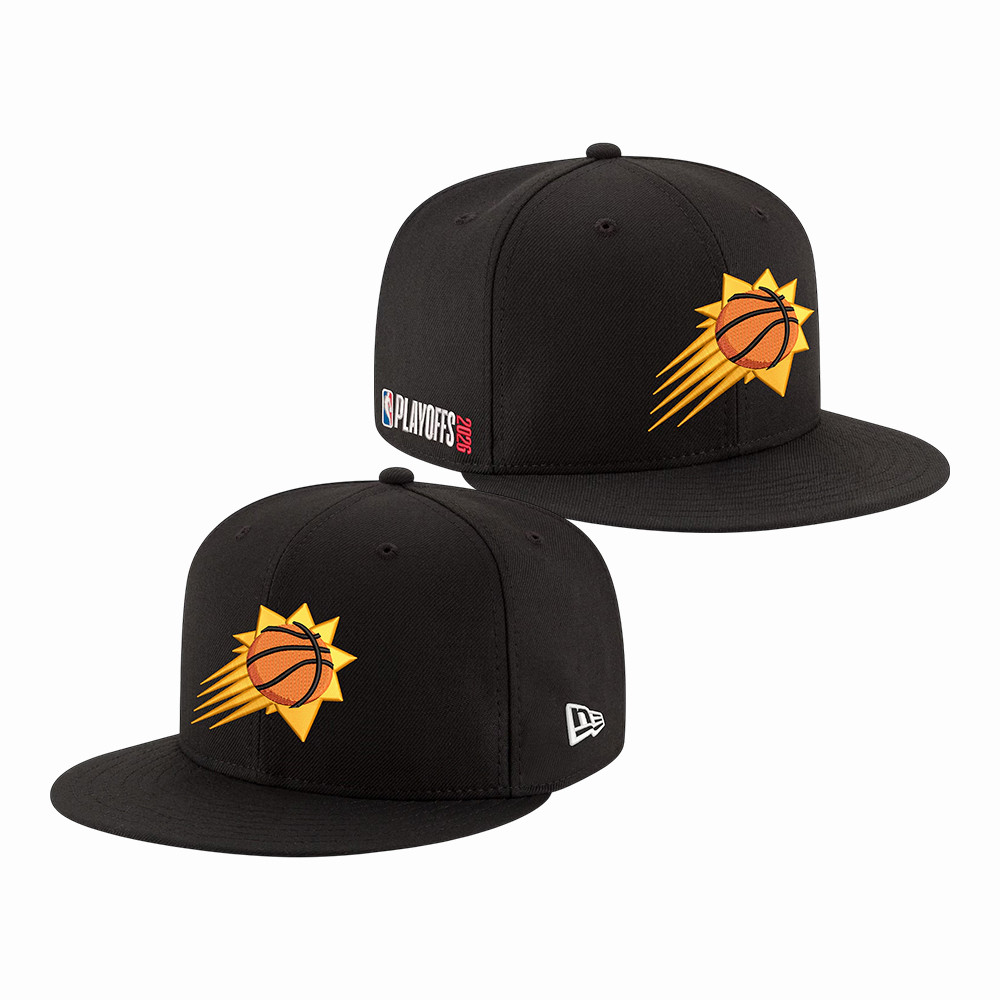 Phoenix Suns New Era NBA Playoffs 9FIFTY Snapback Hat Basketball Cap Unique Gift For Brother