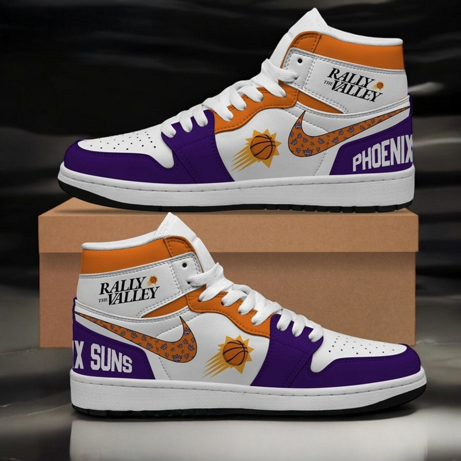 Phoenix Suns Rally The Valley Air Jordan 1 Shoes Gift For Basketball Lover
