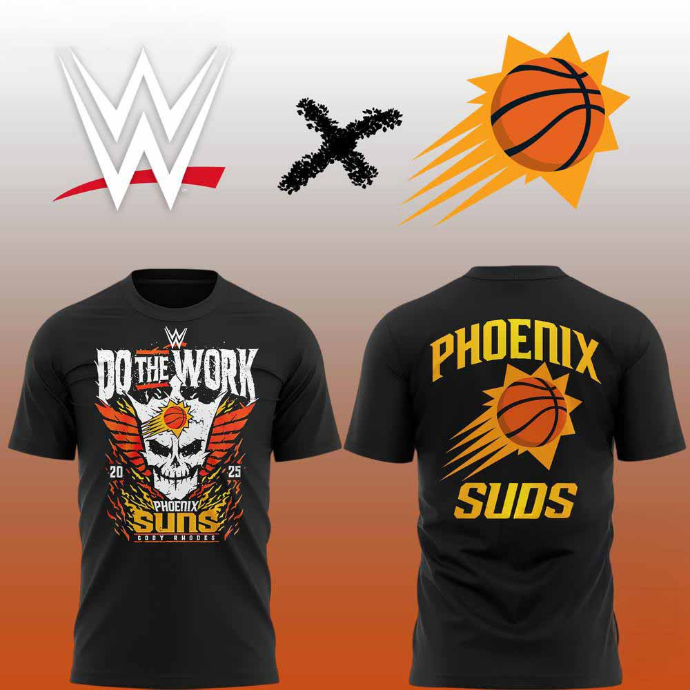 Phoenix Suns x WWE Limited Edition Shirt Presents For Basketball Fans