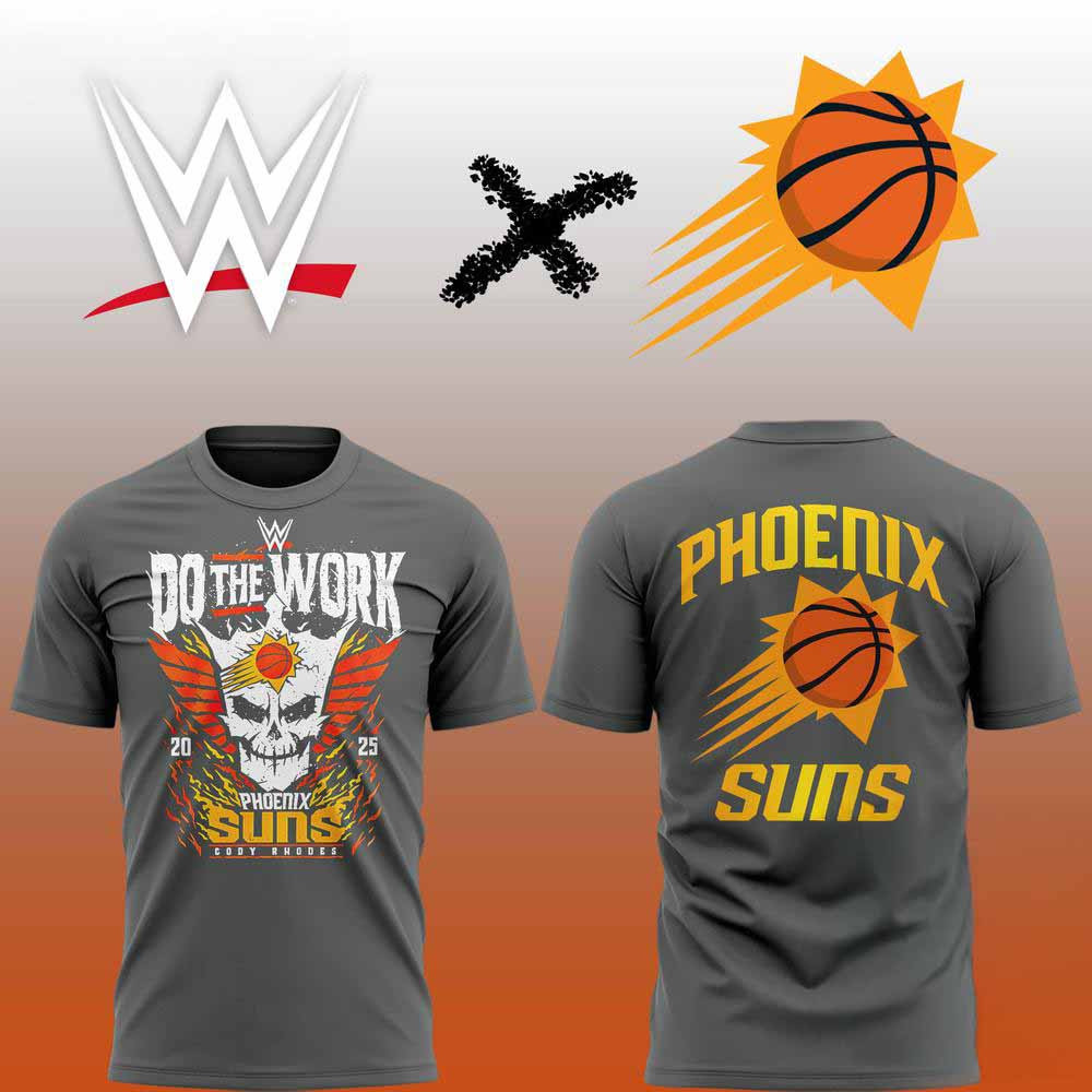 Phoenix Suns x WWE New Design Shirt Basketball Fan Gift Ideas