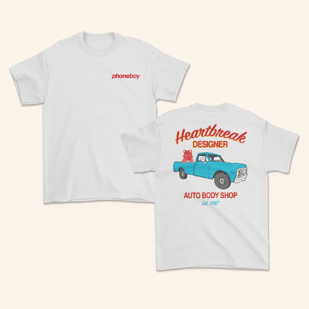 Phoneboy Merch Body Shop White T-Shirt Gifts For Besties Phoneboy Merch Body Shop White T-Shirt Gifts For Besties