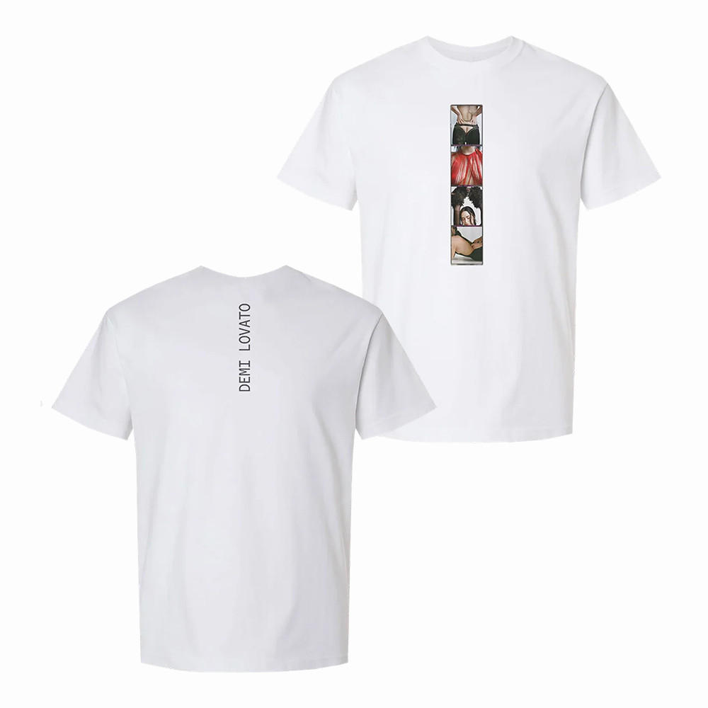 Photostrip Demi Lovato T-Shirt Music Concert Tee Demi Lovato Lover Gift Idea