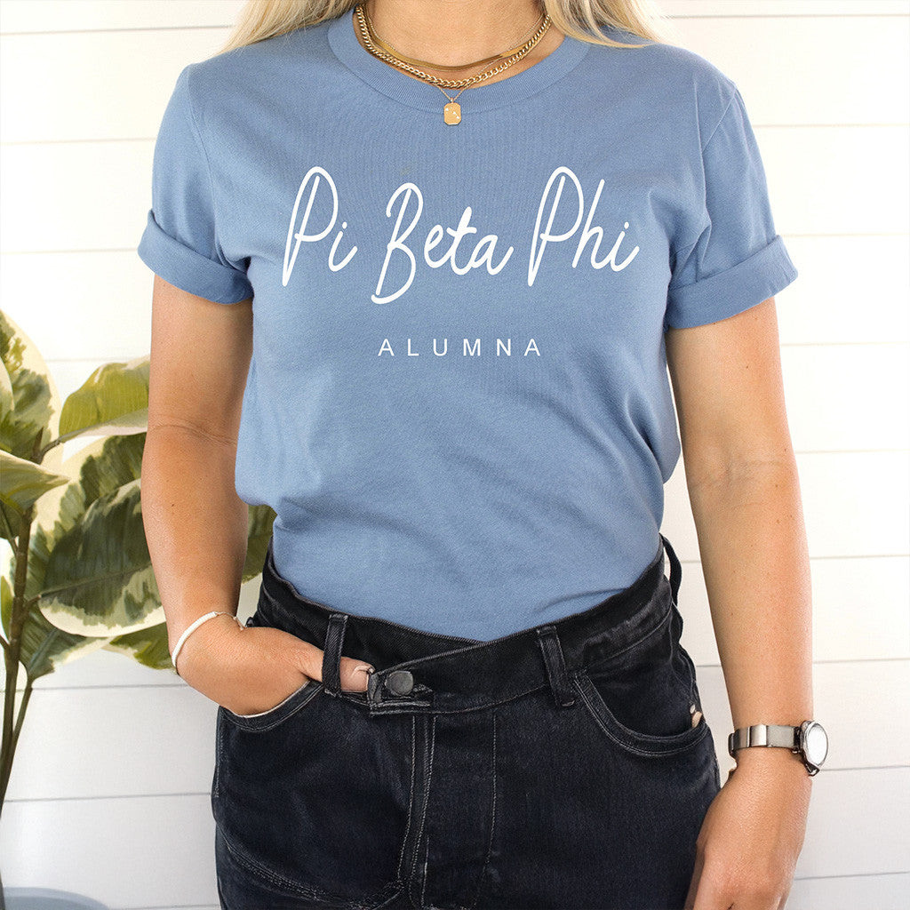 Pi Beta Phi Merch Alumna T-Shirt Best Gifts For Girlfriend Pi Beta Phi Merch Alumna T-Shirt Best Gifts For Girlfriend