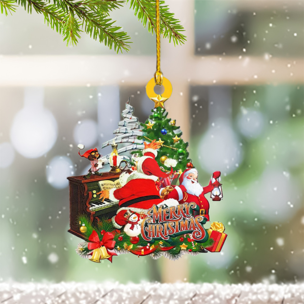 Piano Christmas Ornament Piano Player Christmas Ornament Best Gifts For 2024