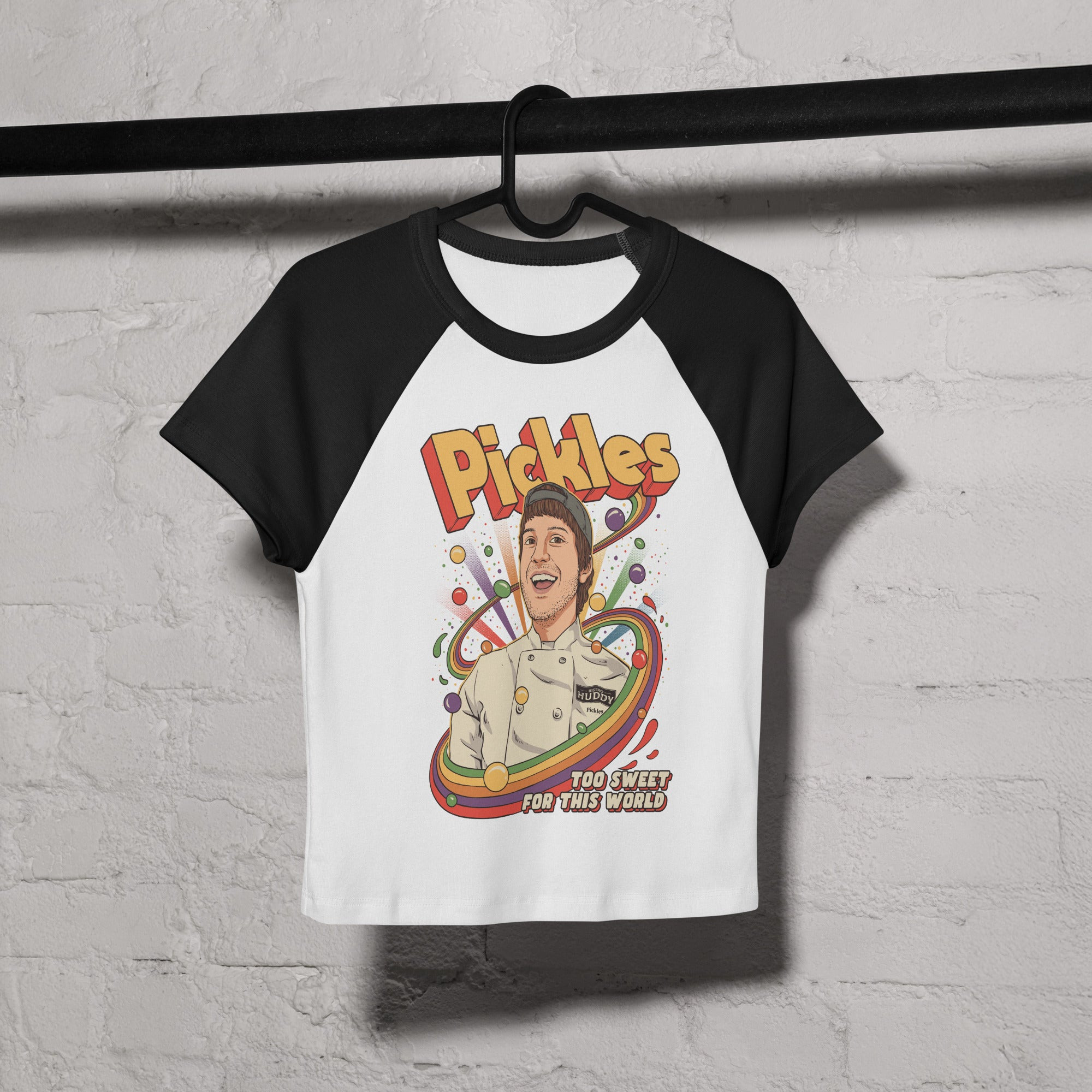 Pickles Too Sweet For This World Baby Tee Bistro Huddy Clothes Present For Fans