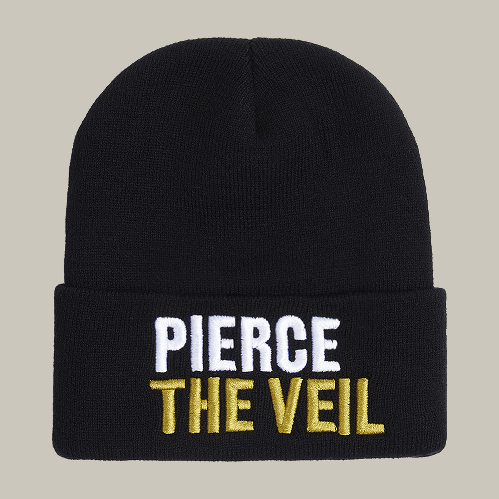 Pierce The Veil Logo Beanie Pierce The Veil Fan Merch Rock Music Lover Present