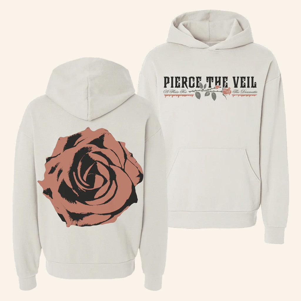 Pierce The Veil Merch A Flair for the Dramatic Rose Hoodie Gifts For Him Pierce The Veil Merch A Flair for the Dramatic Rose Hoodie Gifts For Him