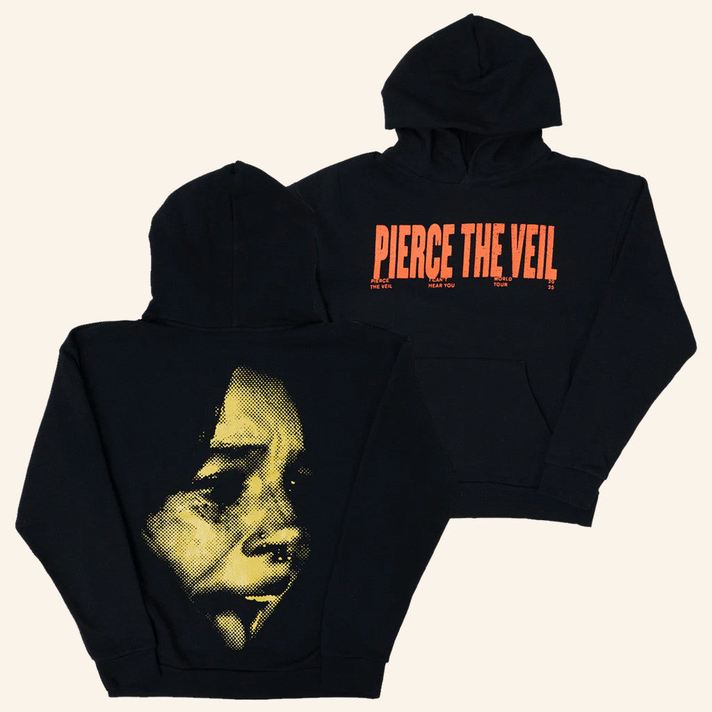 Pierce The Veil Merch I Can't Hear You Tour Hoodie Gift For Fans Pierce The Veil Merch I Can't Hear You Tour Hoodie Gift For Fans