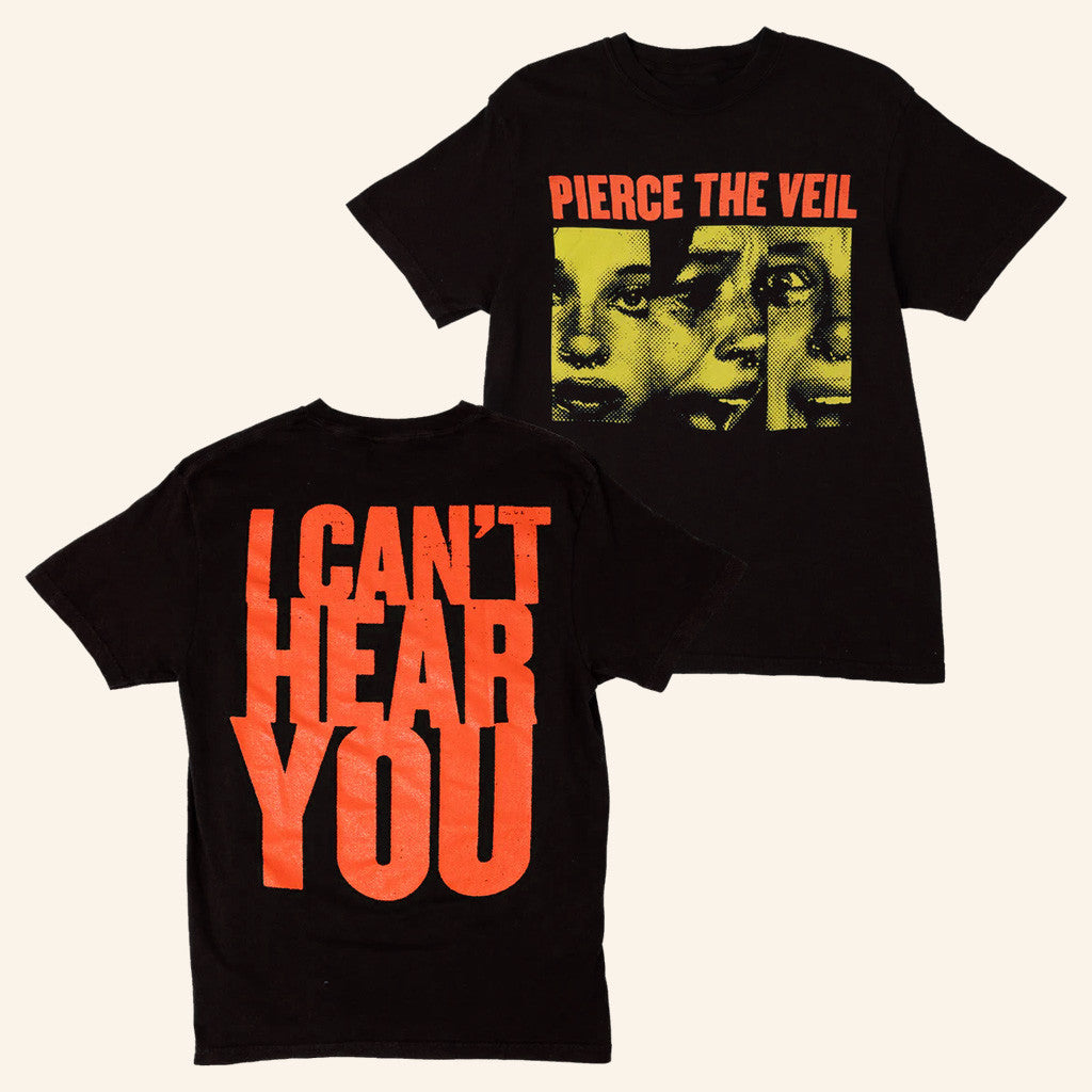 Pierce The Veil Merch I Can't Hear You Tour T-Shirt II Gifts For Boyfriend