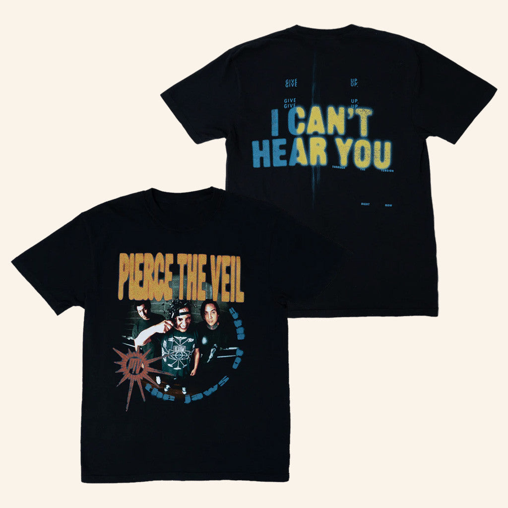 Pierce The Veil Merch Jaws Of Life Photo T-Shirt Gifts For Dudes Pierce The Veil Merch Jaws Of Life Photo T-Shirt Gifts For Dudes