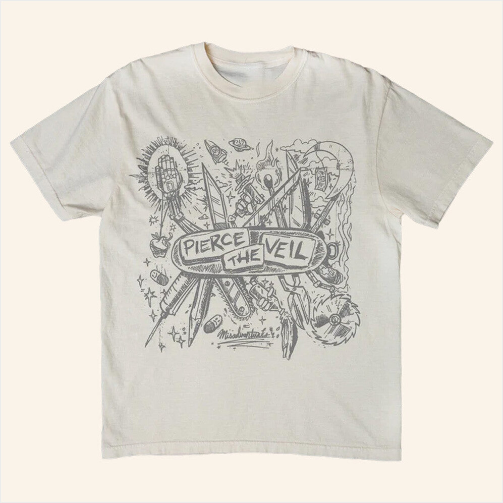 Pierce The Veil Merch Misadventures T-Shirt Gift For Besties Birthday Gifts For BFF