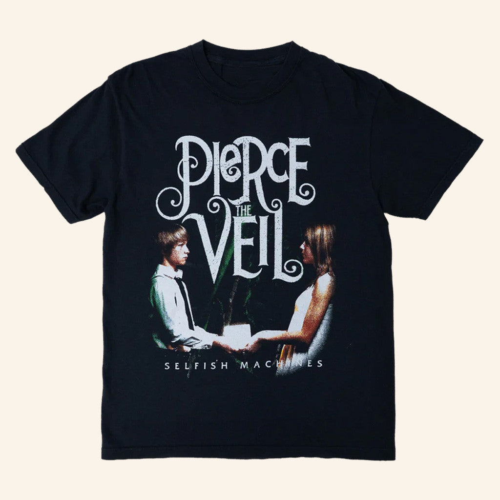 Pierce The Veil Merch Selfish Machines T-Shirt Gift For Best Friends