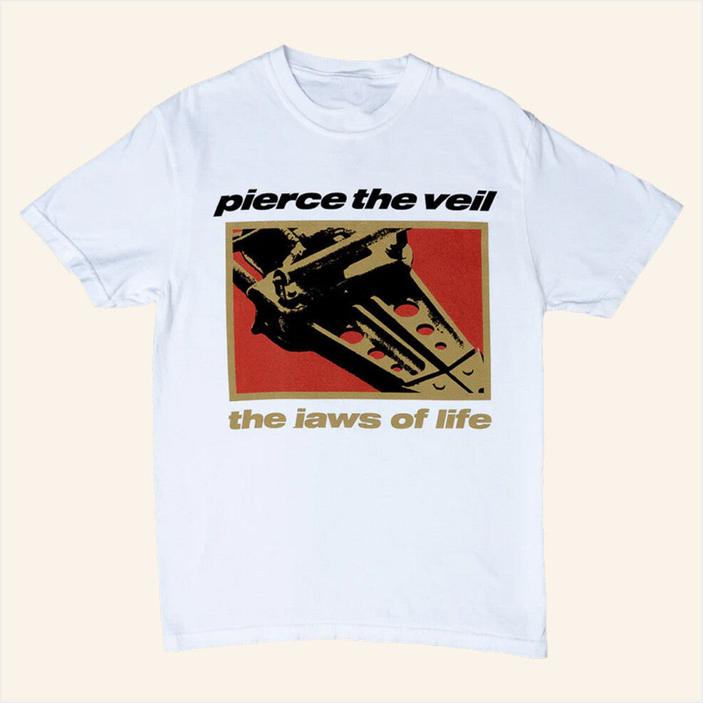 Pierce The Veil Merch The Jaws Of Life T-Shirt Gift Ideas For Friends Birthday Gifts For Fans