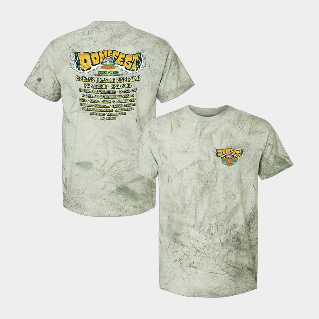 Pigeons Playing Ping Pong Merch Domefest 2025 T-Shirt PPPP Shirt Gifts For Band Fans