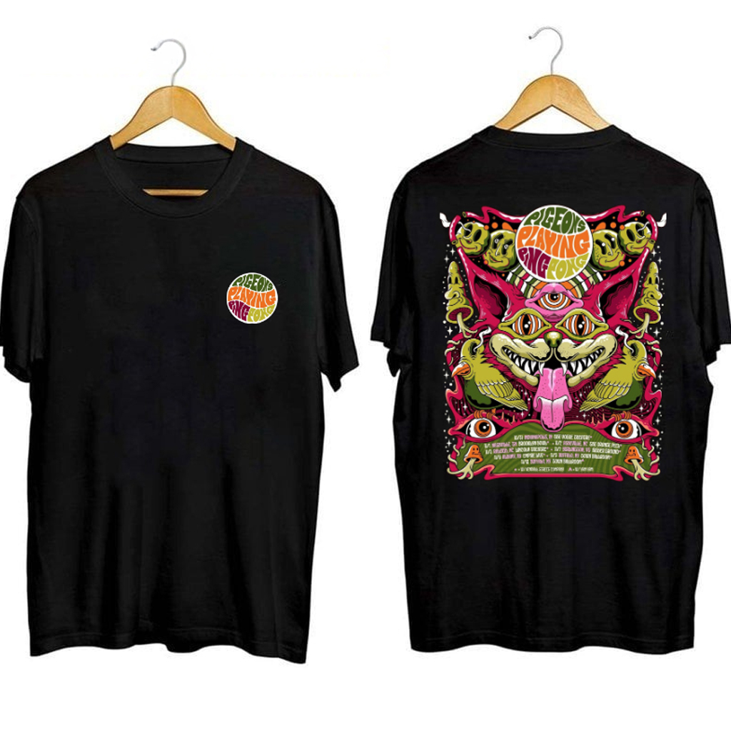 Pigeons Playing Ping Pong Tour Shirt PPPP Merch Music Gift Ideas For Guys