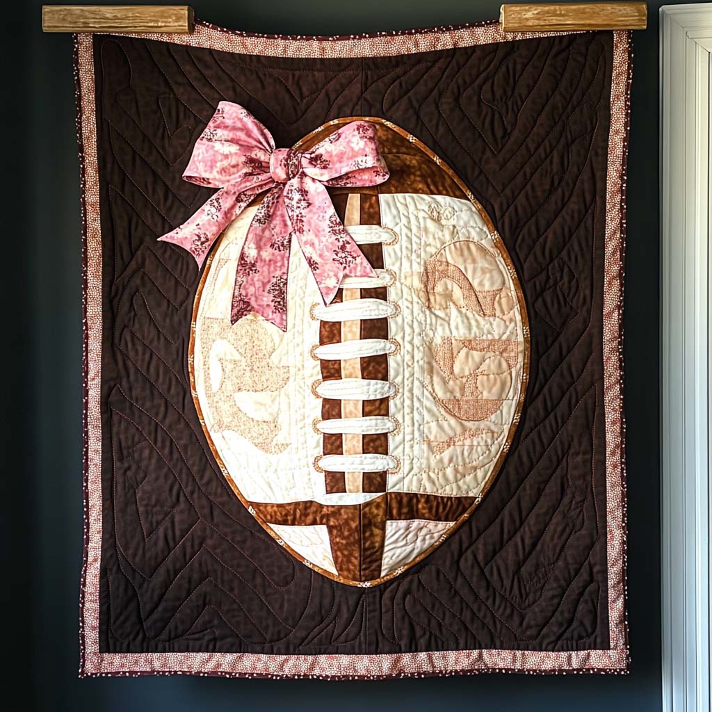 Pigskin Playmakers Quilted Blanket Cute Blankets For Teens