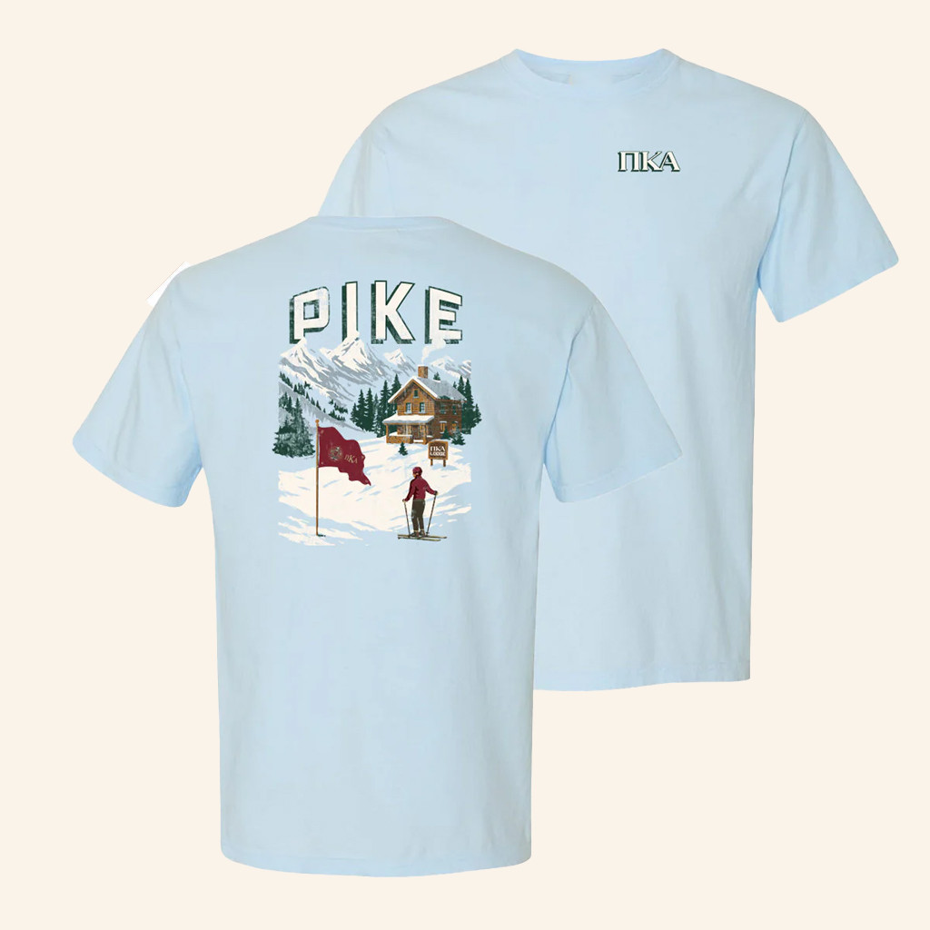 Pike Merch Pike Alpine Lodge T-Shirt Birthday Gifts Ideas For Husband