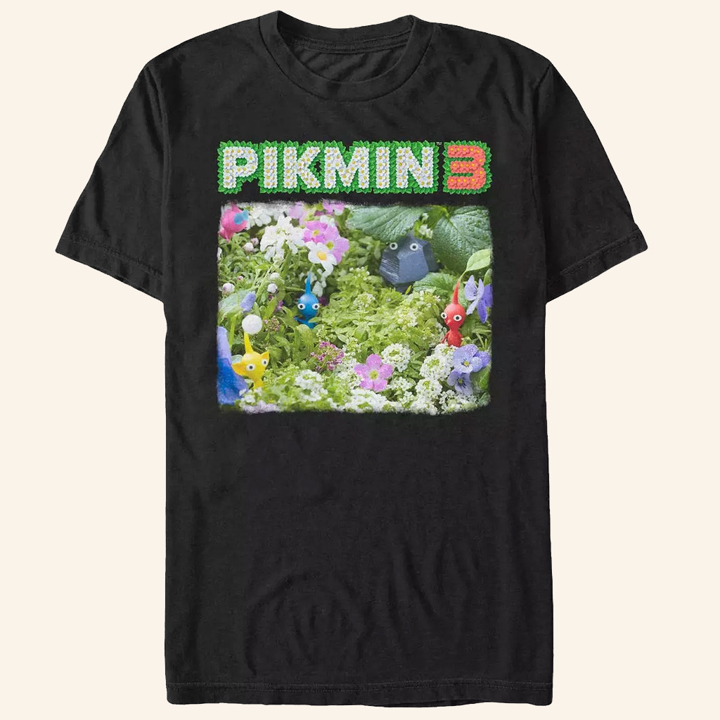 Pikmin Merch Nintendo Pikmin 3 Flowers T-Shirt Best Gift For Game Lovers Pikmin Merch Nintendo Pikmin 3 Flowers T-Shirt Best Gift For Game Lovers