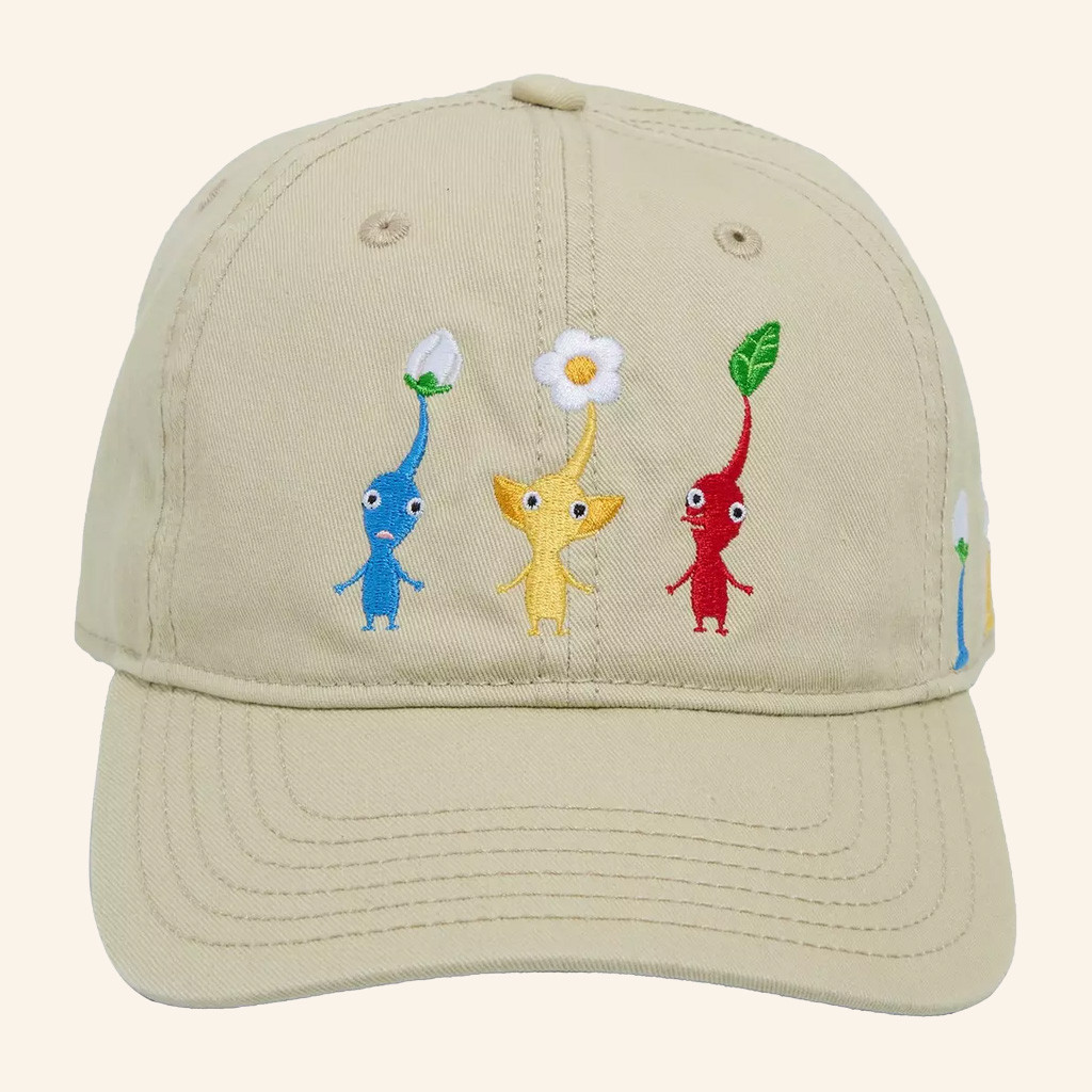 Pikmin Merch Pikmin Characters Embroidered Hat Gifts For Boyfriend