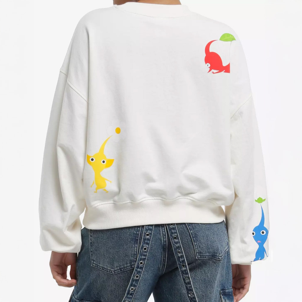 Pikmin Merch Pikmin Characters Sweatshirt Birthday Present For Girlfriend